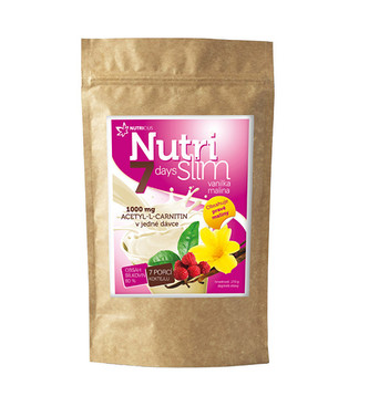 Nutricius NutriSlim Vanilka – Malina 210 g