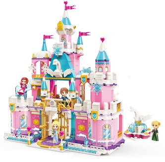 Qman Princess Leah 2616 Labutí zámek