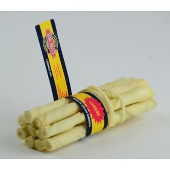 Tyčka z hovězí kůže Cheese 10ks – sýr – 14 cm