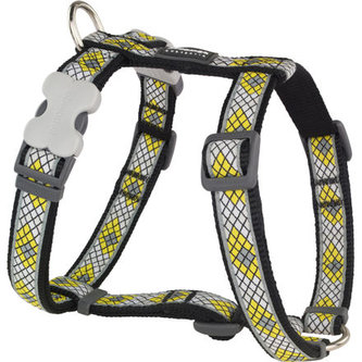 Postroj RD 20 mm x 45-66 cm - Monty Black