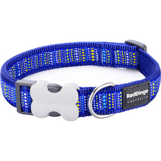 Obojek RD 20 mm x 30-47 cm - Lotzadotz Blue