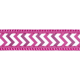 Vodítko RD přep. 12 mm x 2 m - Ziggy R - Tm.Růžová