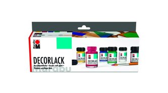 Marabu akrylová barva sada 6 x 15 ml