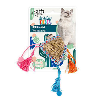 Hračka AFP Whisker Fiesta z umělého lýka – se šantou