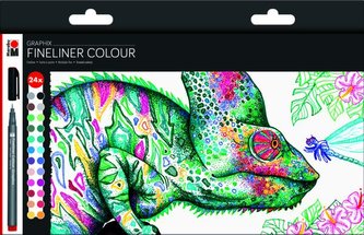 Marabu popisovač 0,5mm 24 ks