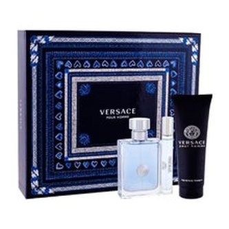 Versace Pour Homme - EDT 100 ml + sprchový gel 150 ml + EDT 10 ml man