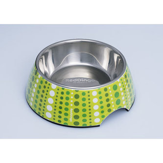 Red Dingo miska - Lotzadotz Lime Green - 700 ml