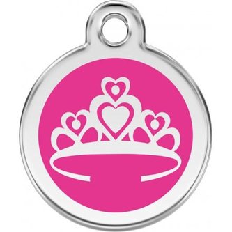 Známka Red Dingo - Korunka - Růžová velikost známky M - 30 mm