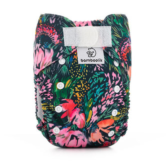 Bamboolik Kapsa AIO Duo Flís Květy