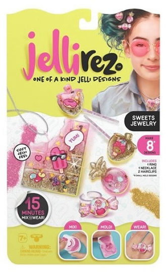 Jelli Rez - základní set pro výrobu gelové bižuterie cukrovinky