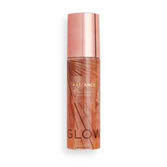 Revolution Tekutý rozjasňovač Revolution Glow (Radiance Face & Body Shimmer Oil Gold) 100 ml woman