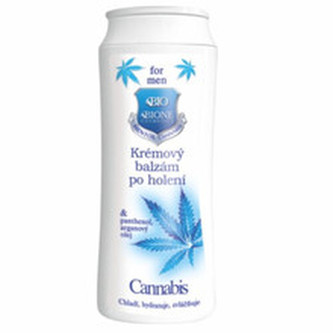 Bione Cosmetics Krémový balzám po holení pro muže Cannabis 200 ml man