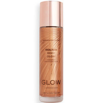 Revolution Tekutý rozjasňovač Revolution Glow (Molten Body Bronze) 100 ml woman