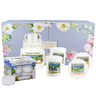 Yankee Candle Dárková sada se svíčkami a vosky Clean Cotton unisex