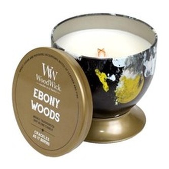 WoodWick Svíčka plechová dóza Ebony Woods 240,9 g unisex