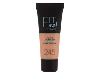 Maybelline Sjednocující make-up s matujícím efektem Fit Me! (Matte & Poreless Make-Up) 30 ml Odstín 245 Classic Beige woman