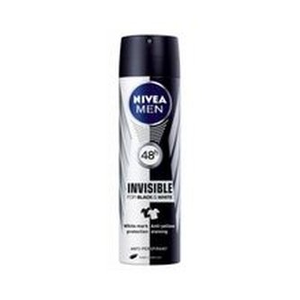 Nivea Antiperspirant ve spreji pro muže Invisible For Black & White Power 150 ml man