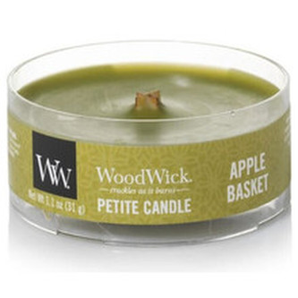 WoodWick Aromatická malá svíčka s dřevěným knotem Apple Basket 31 g unisex
