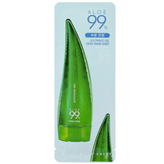 Holika Holika Gelová pleťová maska Aloe 99% (Soothing Gel Jelly Mask Sheet) 16 ml woman