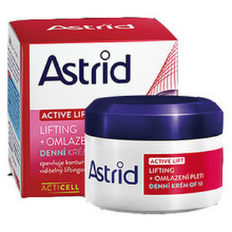 Astrid Liftingový omlazující denní krém OF 10 Active Lift 50 ml woman
