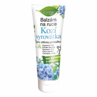 Bione Cosmetics Balzám na ruce Kozí syrovátka pro citlivou pokožku 205 ml woman