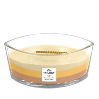 WoodWick Vonná svíčka loď Trilogy Golden Treats 453 g unisex