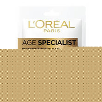 L´Oréal Paris Textilní maska pro intenzivní vypnutí a rozjasnění pleti Age Specialist 55+ (Restoring Tissue Mask) 1 ks woman