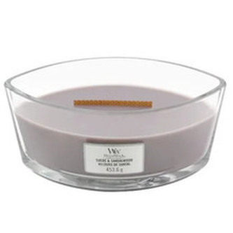 WoodWick Vonná svíčka loď Suede & Sandalwood 453,6 g unisex