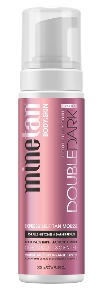 Minetan Samoopalovací pěna tmavá Double Dark (Tanning Foam) 200 ml unisex