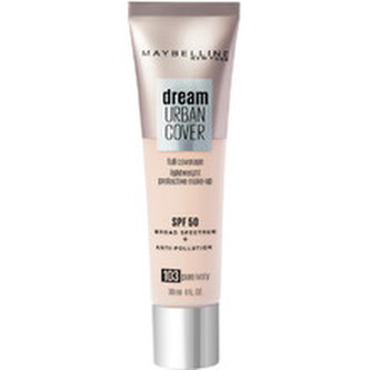 Maybelline Lehký make-up Dream Urban Cover SPF 50 (Full Coverage Lightweight Protective Make-Up )30 ml Odstín 126 Nude Beige woman