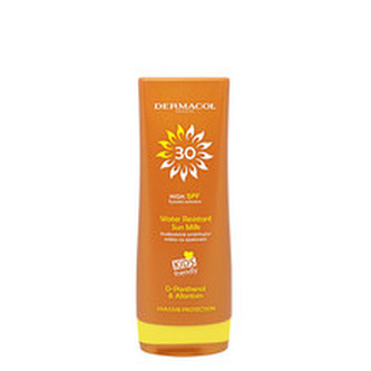 Dermacol Voděodolné mléko na opalování Sun SPF 30 (Water Resistant Sun Milk) 200 ml woman