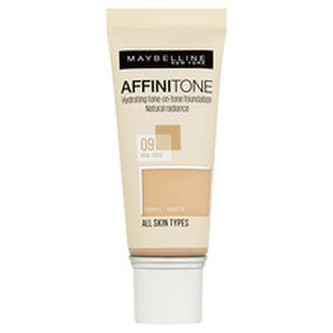 Maybelline Sjednocující make-up s HD pigmenty Affinitone (Hydrating Tone-One-Tone Foundation) 30 ml Odstín 02 Light Porcelain woman