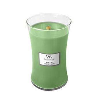 WoodWick Vonná svíčka váza Hemp & Ivy 275 g unisex
