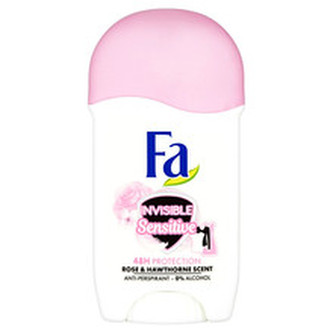 Fa Tuhý antiperspirant Invisible Sensitive Rose & Hawthorne (Anti-perspirant) 50 ml woman