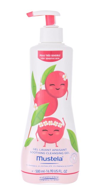 Mustela Bébé Sprchový gel Soothing Cleansing Gel 500 ml Hair and Body pro děti