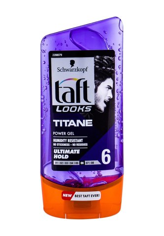 Schwarzkopf Taft Gel na vlasy Titan Look Power Gel 150 ml pro muže