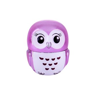 2K Lovely Owl Balzám na rty Metallic 3 g Cotton Candy pro děti