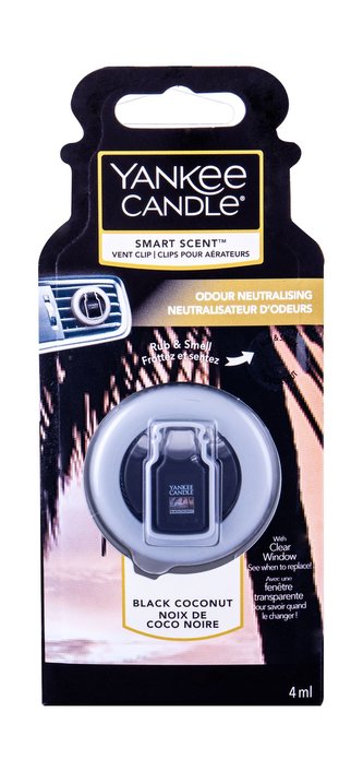 Yankee Candle Black Coconut Vůně do auta 4 ml unisex