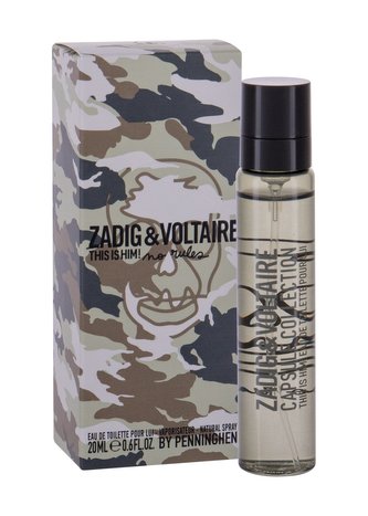Zadig & Voltaire This is Him! Toaletní voda No Rules 20 ml pro muže