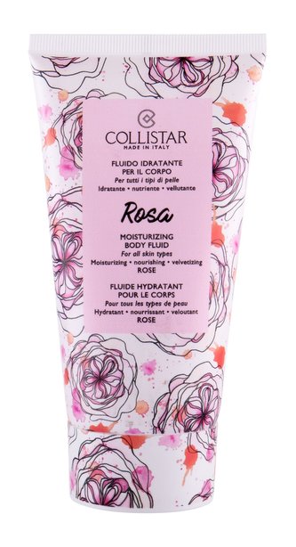 Collistar Moisturizing Body Fluid Tělový krém Rose 150 ml pro ženy