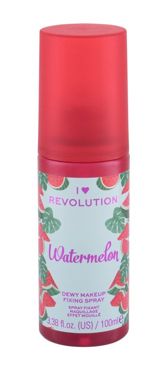 Makeup Revolution London I Heart Revolution Fixátor makeupu Fixing Spray 100 ml Watermelon pro ženy