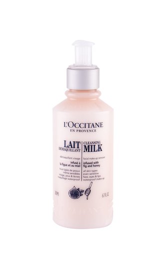 L´Occitane Cleansers Odličovač tváře Cleansing Milk 200 ml pro ženy