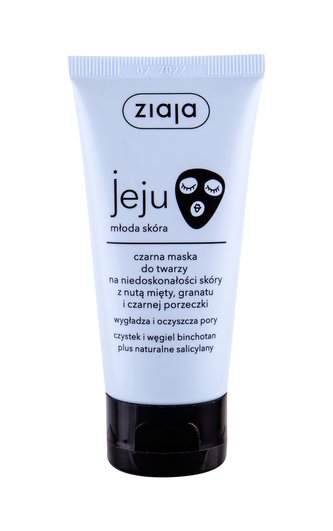 Ziaja Jeju Pleťová maska Black Face Mask 50 ml pro ženy