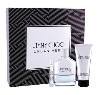 Jimmy Choo Urban Hero parfémovaná voda 100 ml + parfémovaná voda 7,5 ml + balzám po holení 100 ml