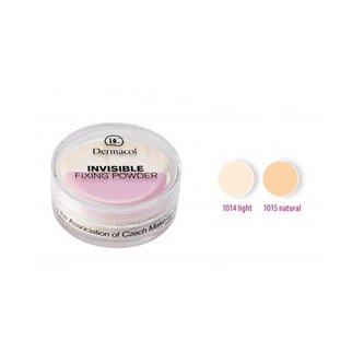 Dermacol - Invisible Fix - (Invisible Fixing Powder) Lehký fixační pudr, Odstín: Light - 13,5  ml