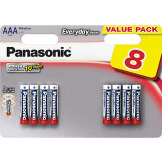 Baterie PANASONIC LR03 8BP AAA Ev Power