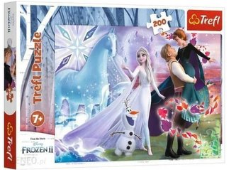Puzzle: Ledové království: Svět sester 200 dílků