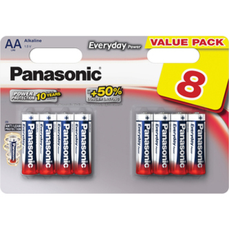 Baterie PANASONIC LR6 8BP AA Ev Power