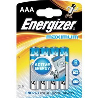 Baterie ENERGIZER MAXIMUM LR03 4BP