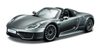 1:24 PORSCHE 918 SPYDER GREY